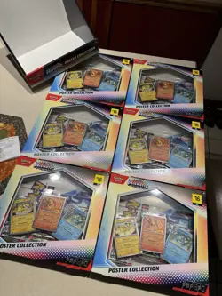 Pokemon Prismatic Evolutions Poster Collection Box Set of 6 - Image 2