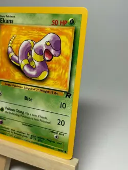 Pokemon Team Rocket Ekans 56/82 1st Edition NM-MT Never Played - Image 3