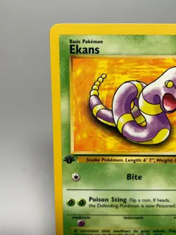 Pokemon Team Rocket Ekans 56/82 1st Edition NM-MT Never Played - Image 4