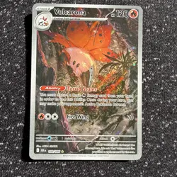 Volcarona 100/086 Pokemon TCG: Scarlet & Violet - Black Bolt Illustration Rare - Image 1
