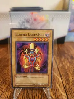 Yu-Gi-Oh! Illusionist Faceless Mage Metal Raiders MRD-068 Common 1st Edition LP - Image 3