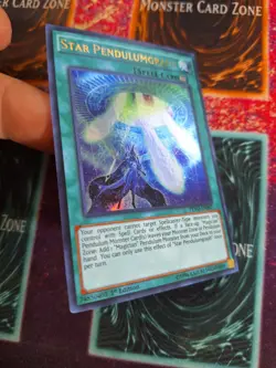 Yu-Gi-Oh! TCG Star Pendulumgraph PEVO-EN007 Ultra Rare 1st Edition Near Mint a1/ - Image 2