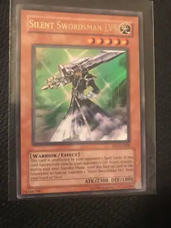 YuGiOh Silent Swordsman LV5 Ultra FET-EN008 NM Unlimited Edition - Image 1