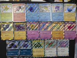 Pokemon Paldean Fates Baby Shiny Lot - 17 Total Cards NM - Image 1
