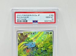 PSA 10 Bulbasaur AR 166/165 GEM MINT Pokemon 151 2023 Japanese Pokemon Card - Image 3