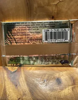 Vintage 2001 Harry Potter Booster Trading Game Cards Sealed New Lot Of 3 742818140294 - Image 4