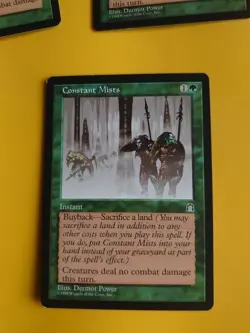 Constant Mists. Stronghold. Instant Magic the Gathering Card. - Image 1