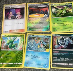 21x Very Rare Vintage Pokemon Cards - All Shiny Holo Including Pikachu + Gyrados - Image 4