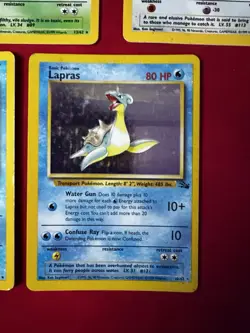 Pokemon Trading Card Base/Fossil set Mewtwo Muk Chansey Gyarados Lapras Vintage - Image 2
