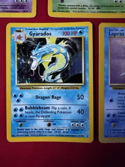Pokemon Trading Card Base/Fossil set Mewtwo Muk Chansey Gyarados Lapras Vintage - Image 3