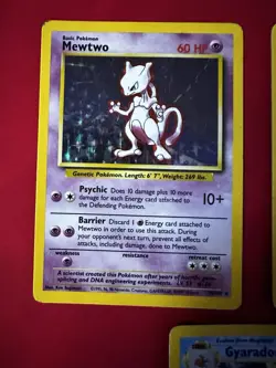 Pokemon Trading Card Base/Fossil set Mewtwo Muk Chansey Gyarados Lapras Vintage - Image 4