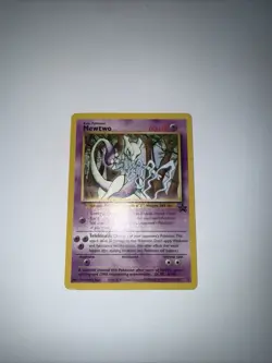 Pokemon Mewtwo Card - Holo Rare TCG - 60 HP 12 Promo LP - Image 1