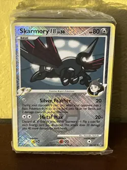 Pokemon Skarmony Crosshatch Holo League 40 Card Sealed Pack 83/147 - Image 1