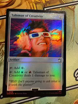 Talisman of Creativity Universes Beyond: Doctor Who (FOIL) #0248 - Image 1