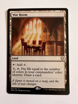 MTG War Room - Rare - Foil - Commander Legends CMR 361 - NM+ - Image 1