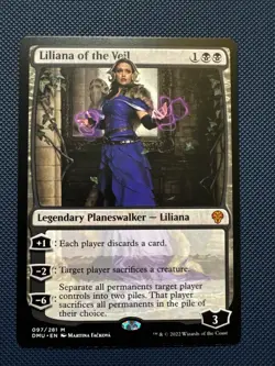 MTG Liliana of the Veil - Dominaria United (DMU) NM - Image 1