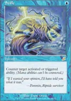 1x Stifle Moderate Play, English Scourge MTG Magic - Image 1