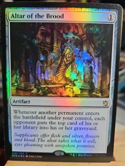 1x FOIL Altar of the Brood - Khans of Tarkir Unplayed ** MagikJnkie ** - Image 1