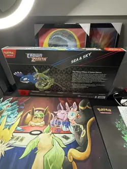 NEW 2024 POKEMON CROWN ZENITH SEA AND SKY PREMIUM COLLECTION BOX - Image 2