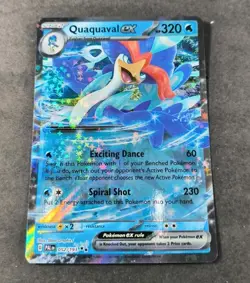 Pokemon Paldea Evolved Quaquaval EX Ultra Rare Card 052/193 NM - Image 1