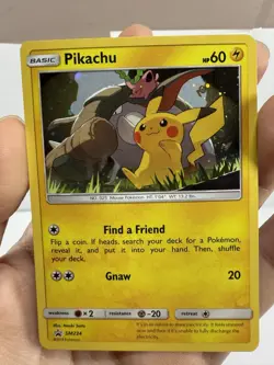 2019 Pokemon Pikachu Sun & Moon Black Star Promo SM234 Holo - Image 2