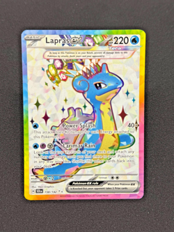 Lapras ex 158/142 Sv07: Stellar Crown Pokemon TCG - NM - Image 1