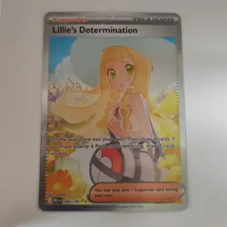 Pokemon TCG Lillies Determination SIR 184/132 Trainer Secret Rare - Pack Fresh - Image 2