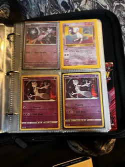 Pokemon Mew And Mewtwo Binder collection binder included - Image 5