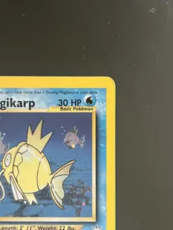SHINING MAGIKARP 66/64 Pokemon Neo Revelation Unlimited Holo - Image 4
