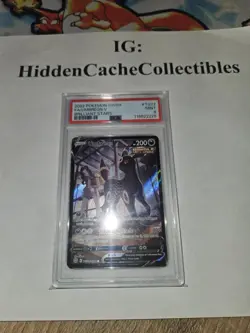 2022 Pokemon Sword And Shield Brilliant Stars Full Art Umbreon V TG22 PSA 9... - Image 1