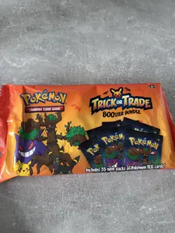 Pokemon TCG Trick Or Trade BOOster Bundle x35 PACKS 2024 New/Sealed Halloween 🎃 - Image 1