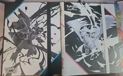 Pokemon TCG Black Bolt & White Flare Binder Set *BINDERS ONLY* Brand New Unused - Image 1