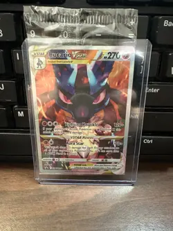 Pokemon TCG Lucario VSTAR SEALED Sword & Shield Black Star Promo Card SWSH291 A - Image 1