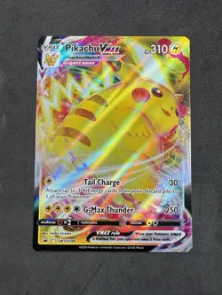 Pikachu VMAX SWSH286 Sword & Shield Black Star Promo Pokemon TCG Card NM - Image 2
