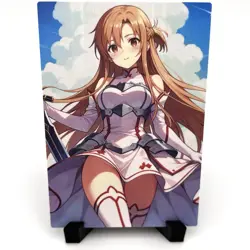 Sword Art Online Yuuki Asuna Sexy Anime Waifu Girl Lewd Goddess Story Art Card - Image 1