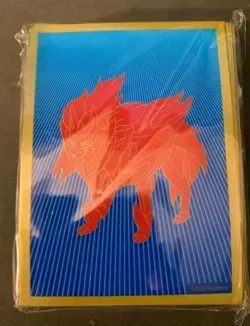 Pokemon ZAMAZENTA Deck Protector Card Sleeves 65ct New - Image 1