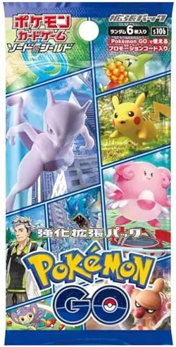 Pokemon Card Game Sword & Shield Enhancement Expansion Pack "PokUmon GO" BOX - Image 2