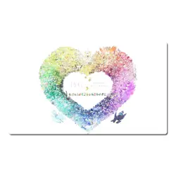 Pokemon Table Playmat Heart TCG CCG Play Mouse Pad Trading Card Game Mat - Image 1