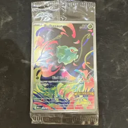 Pokemon Sealed Bulbasaur 133/132 TCG Mega Evolution Stamped Promo Card - Image 1
