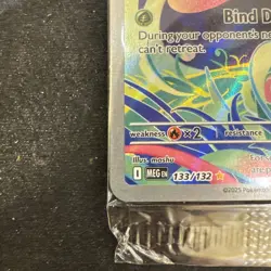 Pokemon Sealed Bulbasaur 133/132 TCG Mega Evolution Stamped Promo Card - Image 5