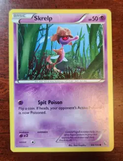 Skrelp Pokemon Card, Flashfire Set 44/106 - Image 1