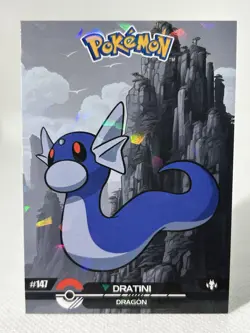 DRATINI - CRYSTAL CARD COLLECTION - POKEMON CARD - PSA , CGC , BGS , TAG - Image 1