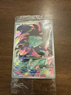 Pokemon TCG Mega Evolutions Stamped Promo Card - Bulbasaur 133/132 - NM - SEALED - Image 1