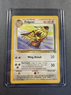 Pokemon TCG Pidgeot Jungle Card 24/64 Unlimited Non-Holo Rare - Image 3