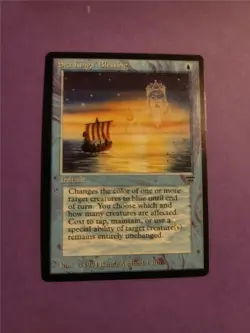 SEA KINGS BLESSING LEGENDS MTG UNPLAYED - Image 1