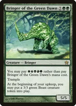 Bringer of the Green Dawn 5DN HP MTG - Image 1