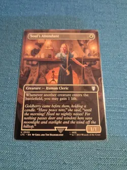 MTG LOTR Souls Attendant HILDEBRANDT ART #520 Lord of the Rings Magic Gathering - Image 1
