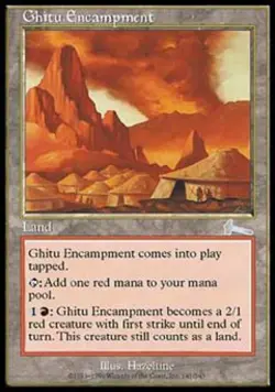 Ghitu Encampment - Light Play MTG Urza's Legacy - Image 1