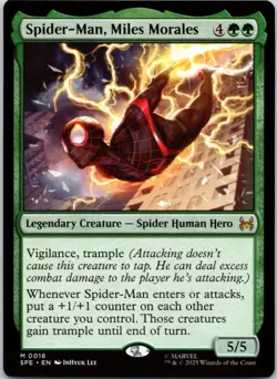 Spider-Man, Miles Morales 18 Marvel's Spider-Man: Eternal-Legal NM MTG - Image 1