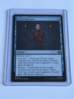 Secret Identity 43 MTG Marvels Spider-Man 2025 Near Mint Uncommon Non Foil - Image 1